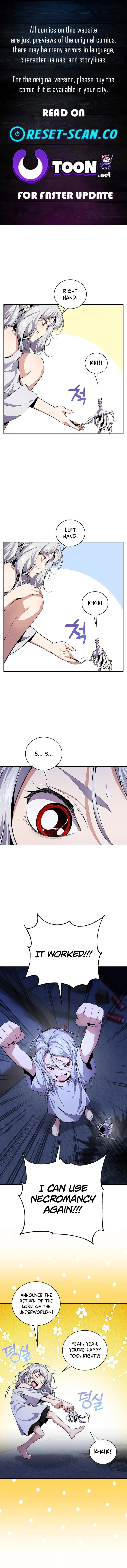 The Outcast Loser Necromancer Chapter 3 page 1 - 