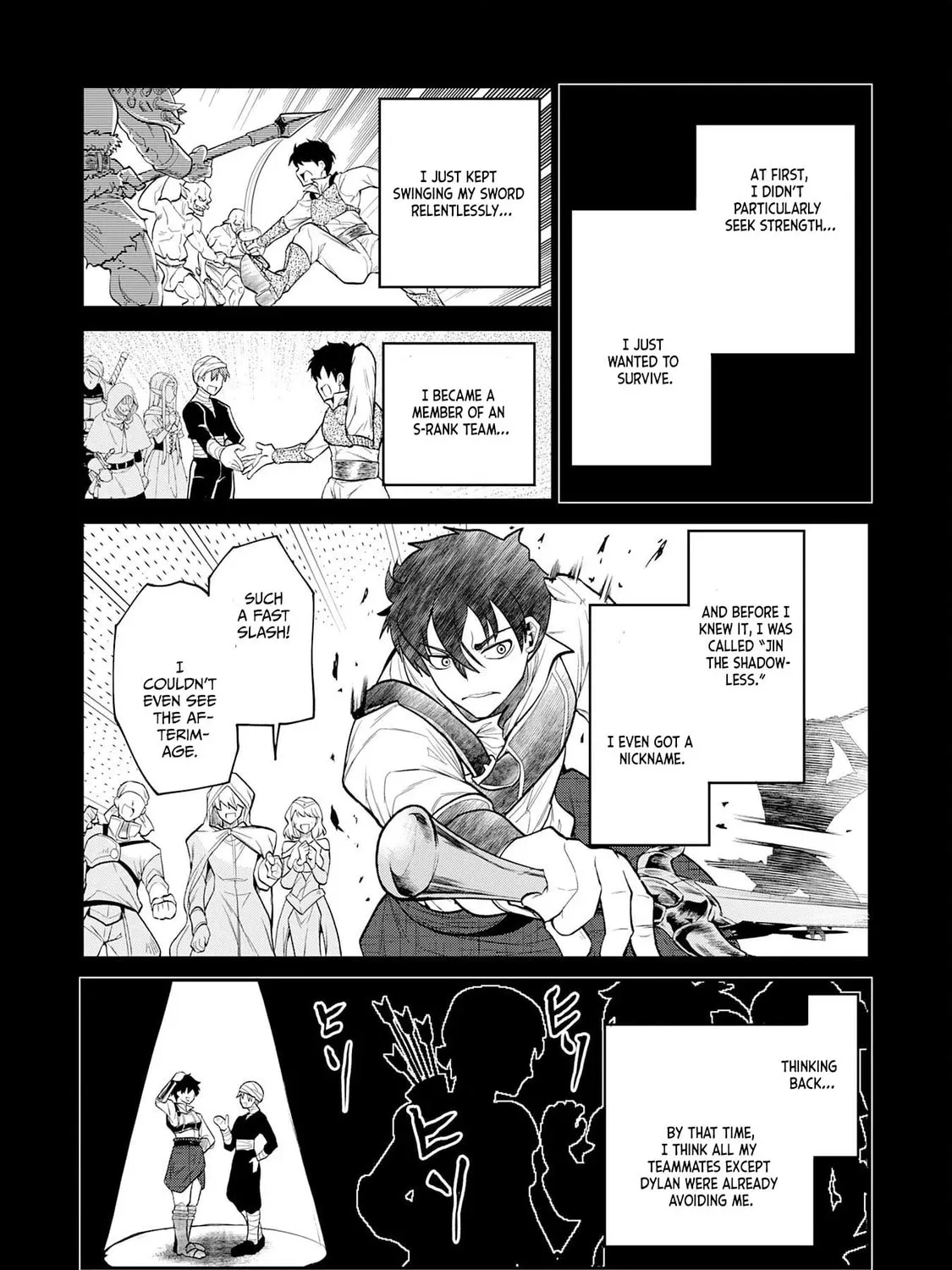 The Outcast Swordsman, Drawn to Power, Masters the Hidden Dungeon Chapter 1 page 15 - 