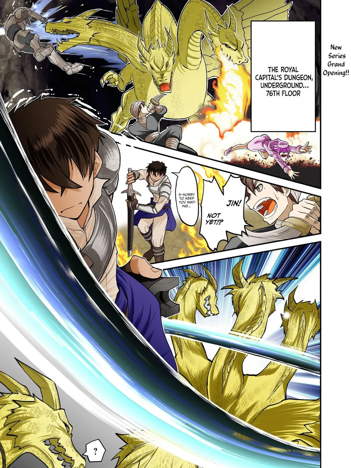 The Outcast Swordsman, Drawn to Power, Masters the Hidden Dungeon Chapter 1 page 3 - 