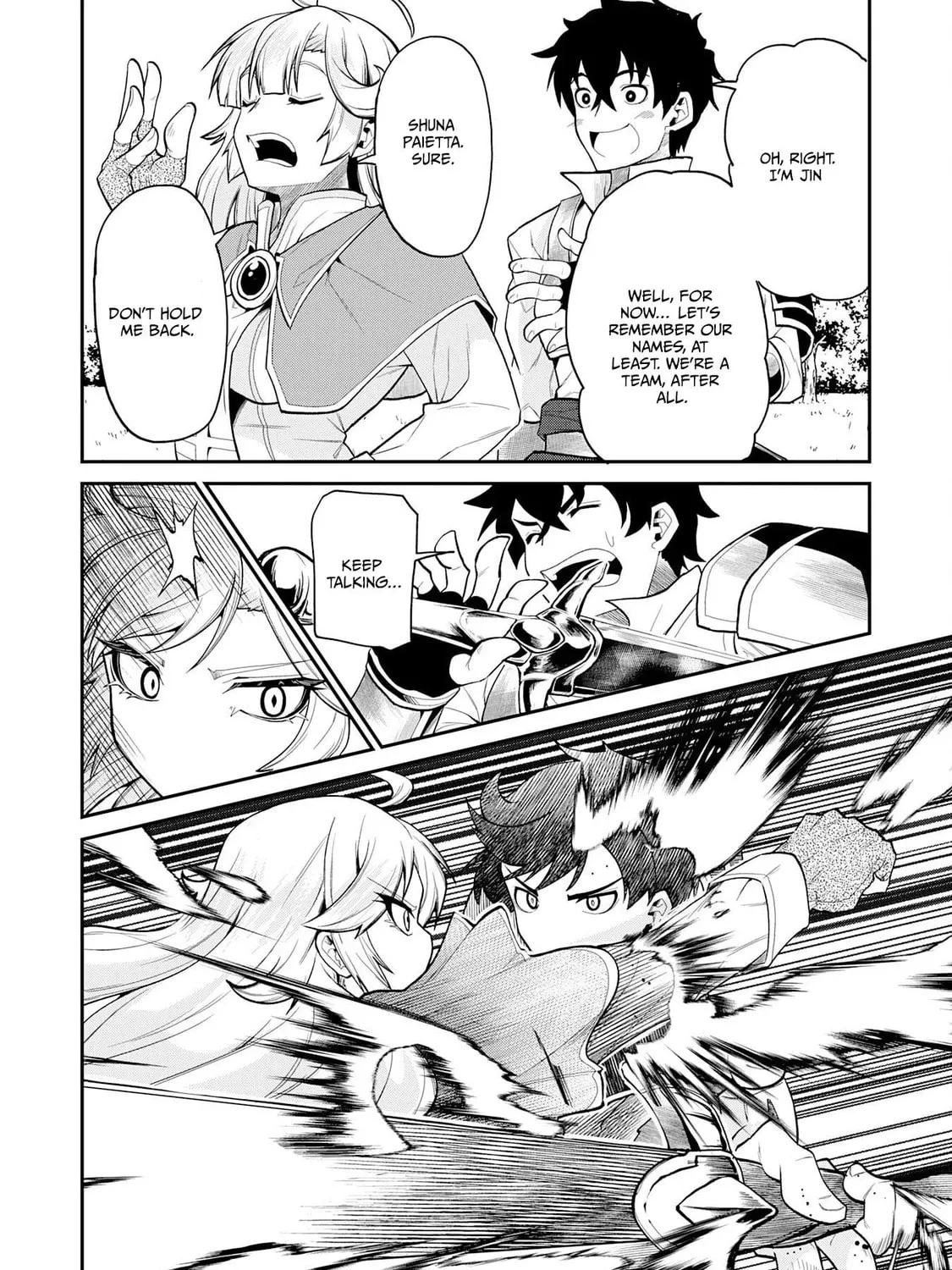 The Outcast Swordsman, Drawn to Power, Masters the Hidden Dungeon Chapter 1 page 57 - 