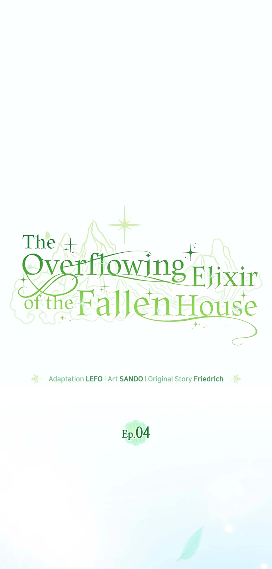 The Overflowing Elixir of the Fallen House Chapter 4 page 1 - 