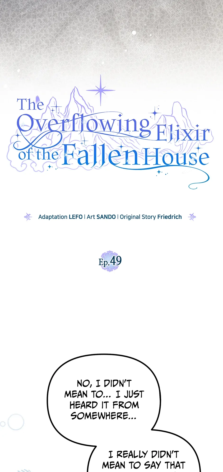 The Overflowing Elixir of the Fallen House Chapter 49 page 27 - 