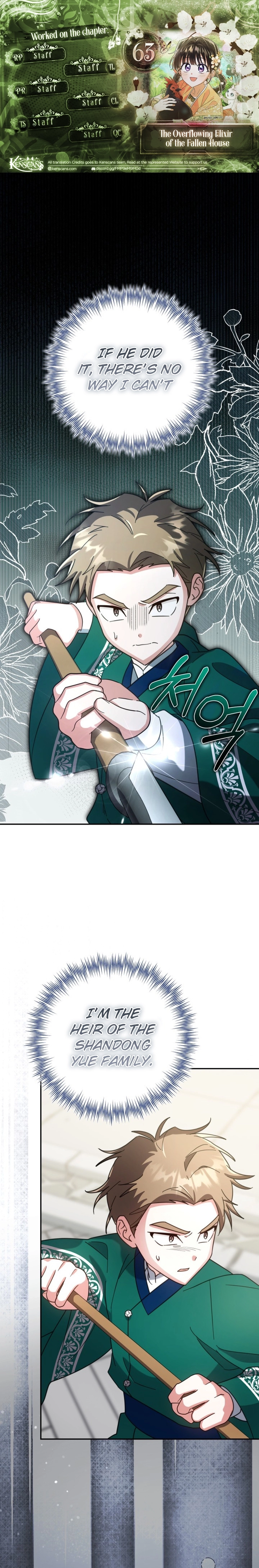 The Overflowing Elixir of the Fallen House Chapter 63 page 1 - 
