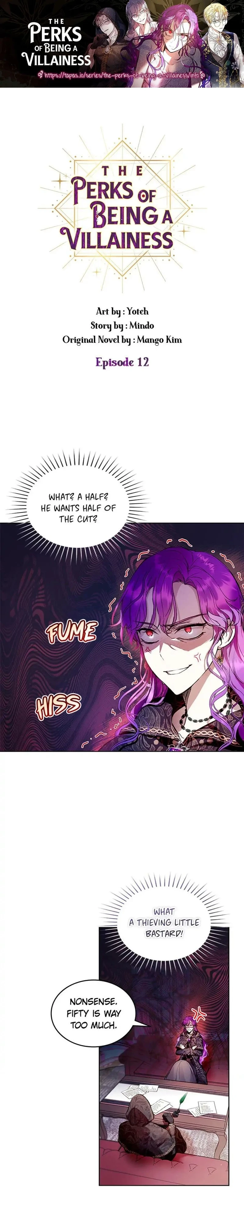The Perks of Being a Villainess Chapter 12 page 1 - 