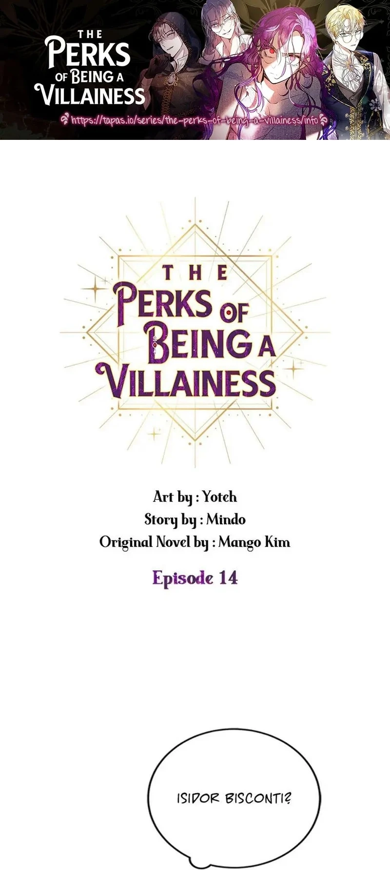The Perks of Being a Villainess Chapter 14 page 1 - 