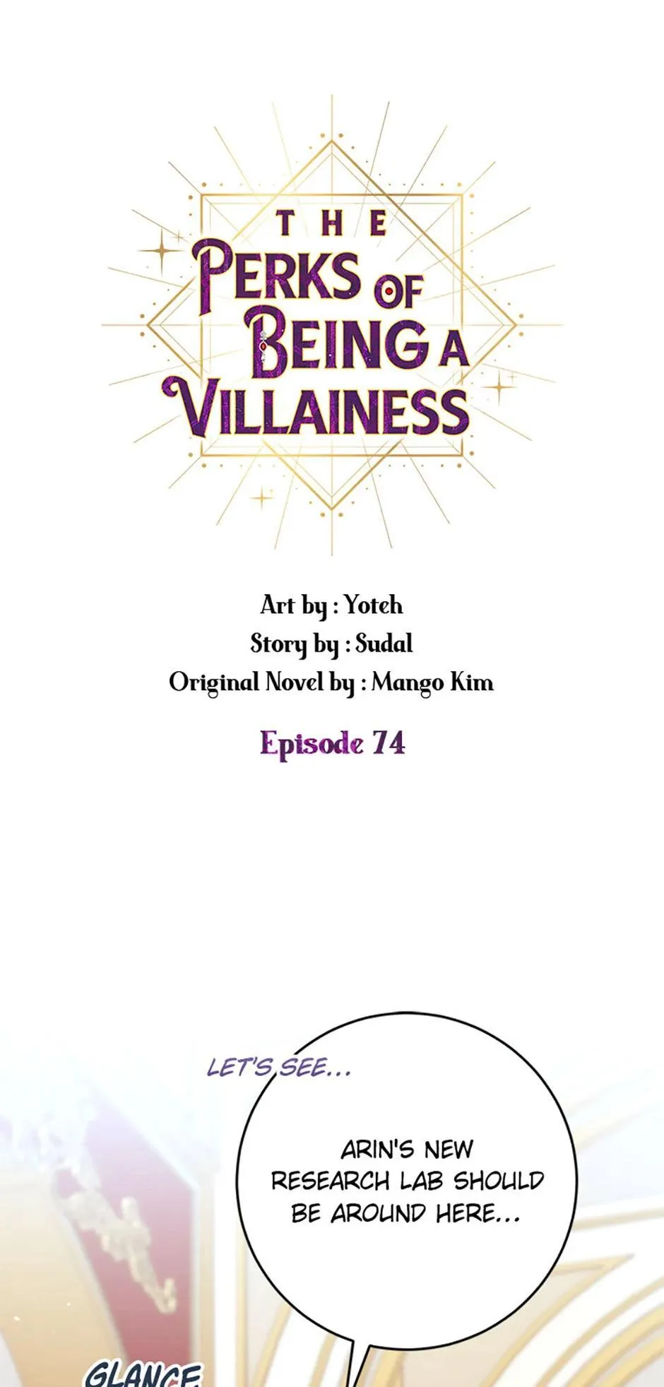 The Perks of Being a Villainess Chapter 74 page 1 - 