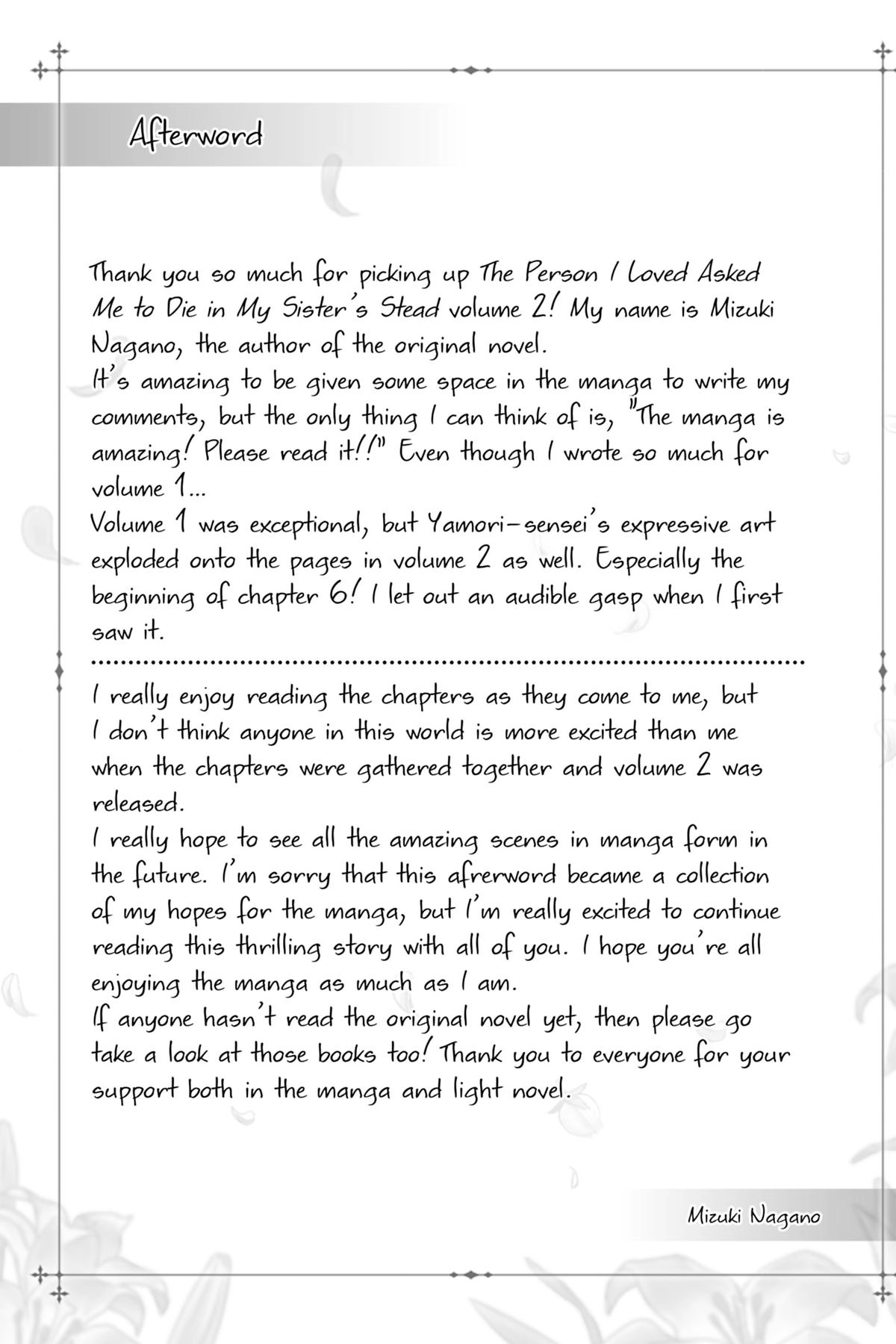 The Person I Loved Asked Me to Die in My Sister