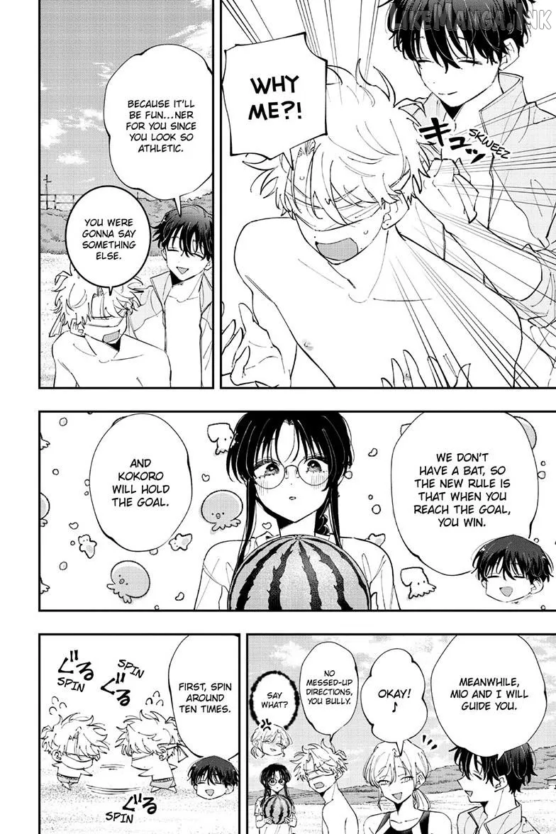 The Person Sitting Next to Me Looking at Me with Perverted Eyes Chapter 105 page 3 - 