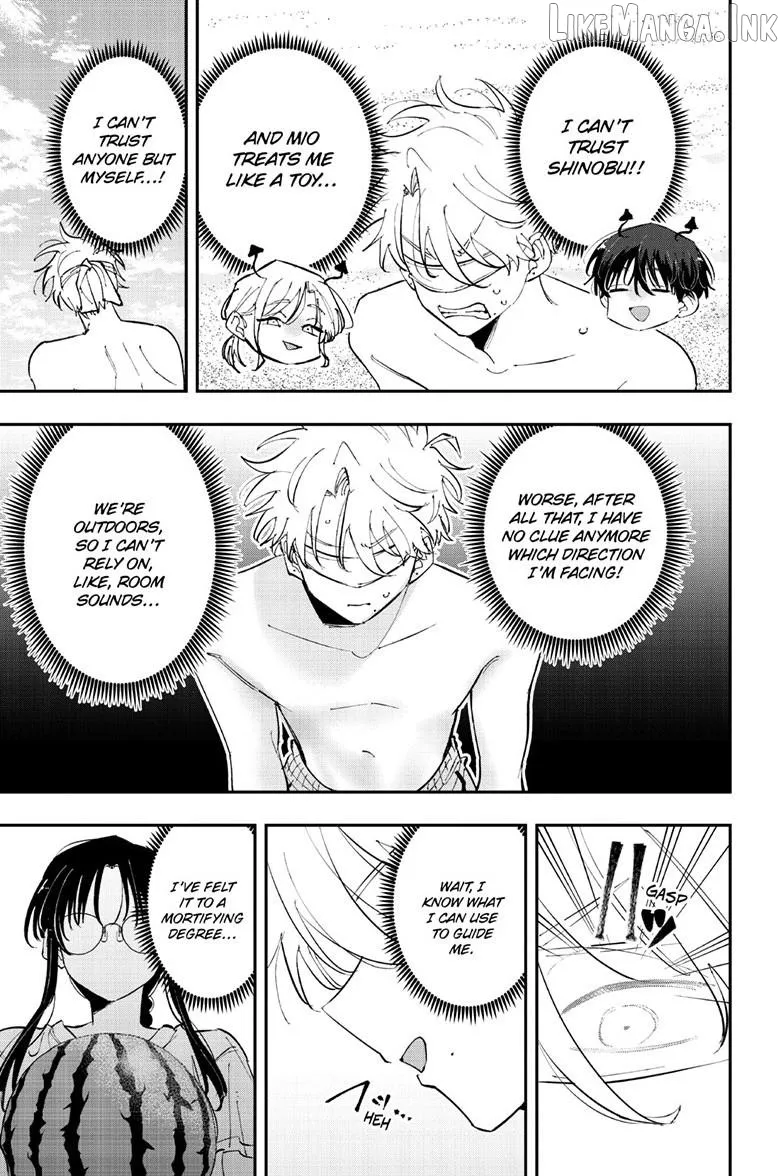 The Person Sitting Next to Me Looking at Me with Perverted Eyes Chapter 105 page 6 - 