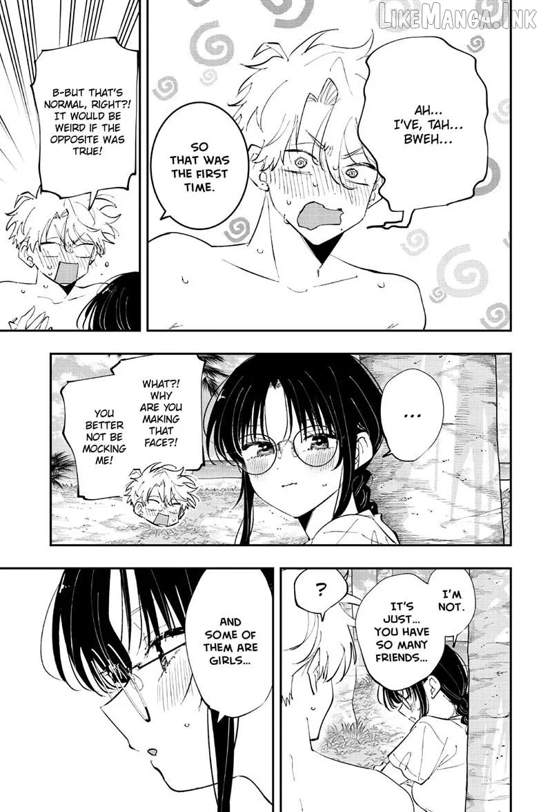 The Person Sitting Next to Me Looking at Me with Perverted Eyes Chapter 106 page 4 - 