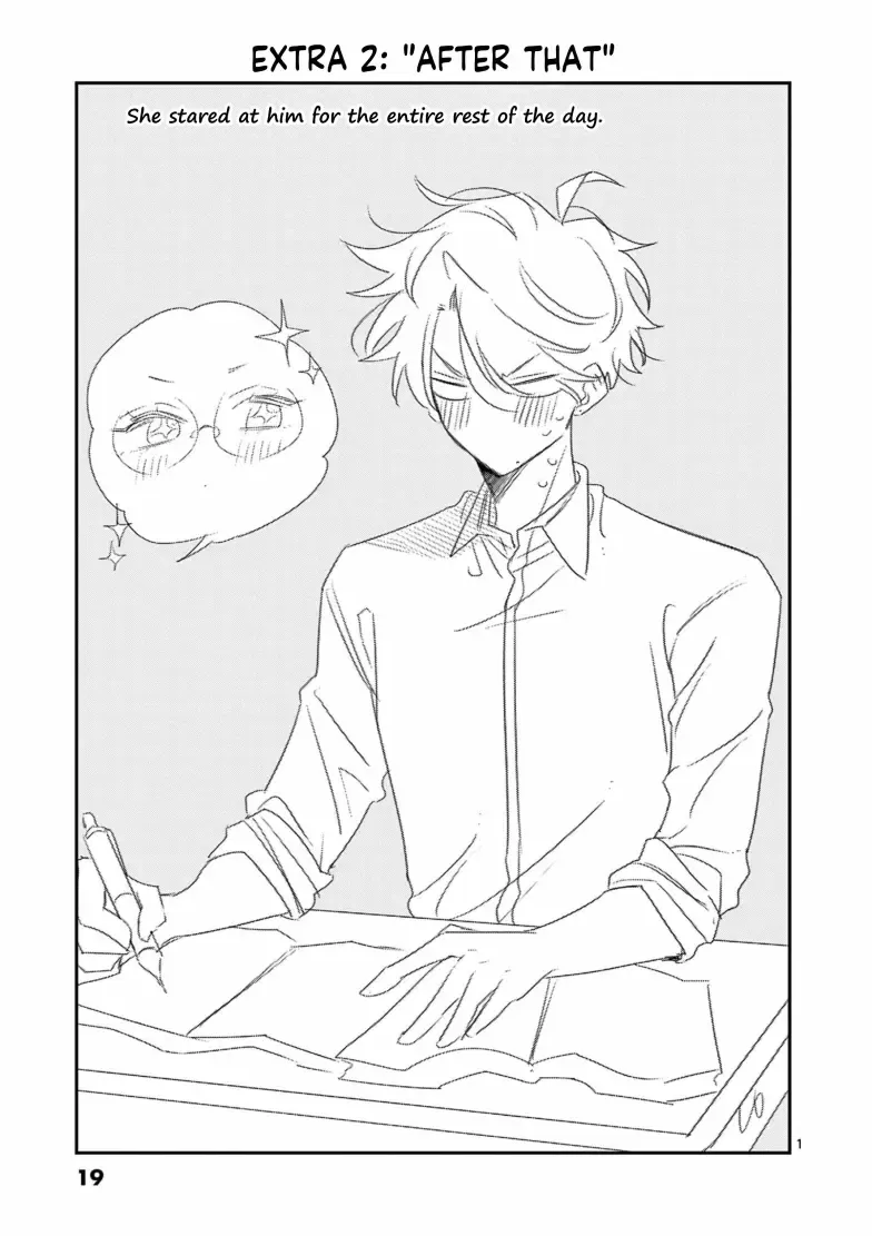 The Person Sitting Next to Me Looking at Me with Perverted Eyes Chapter 2.1 page 1 - 