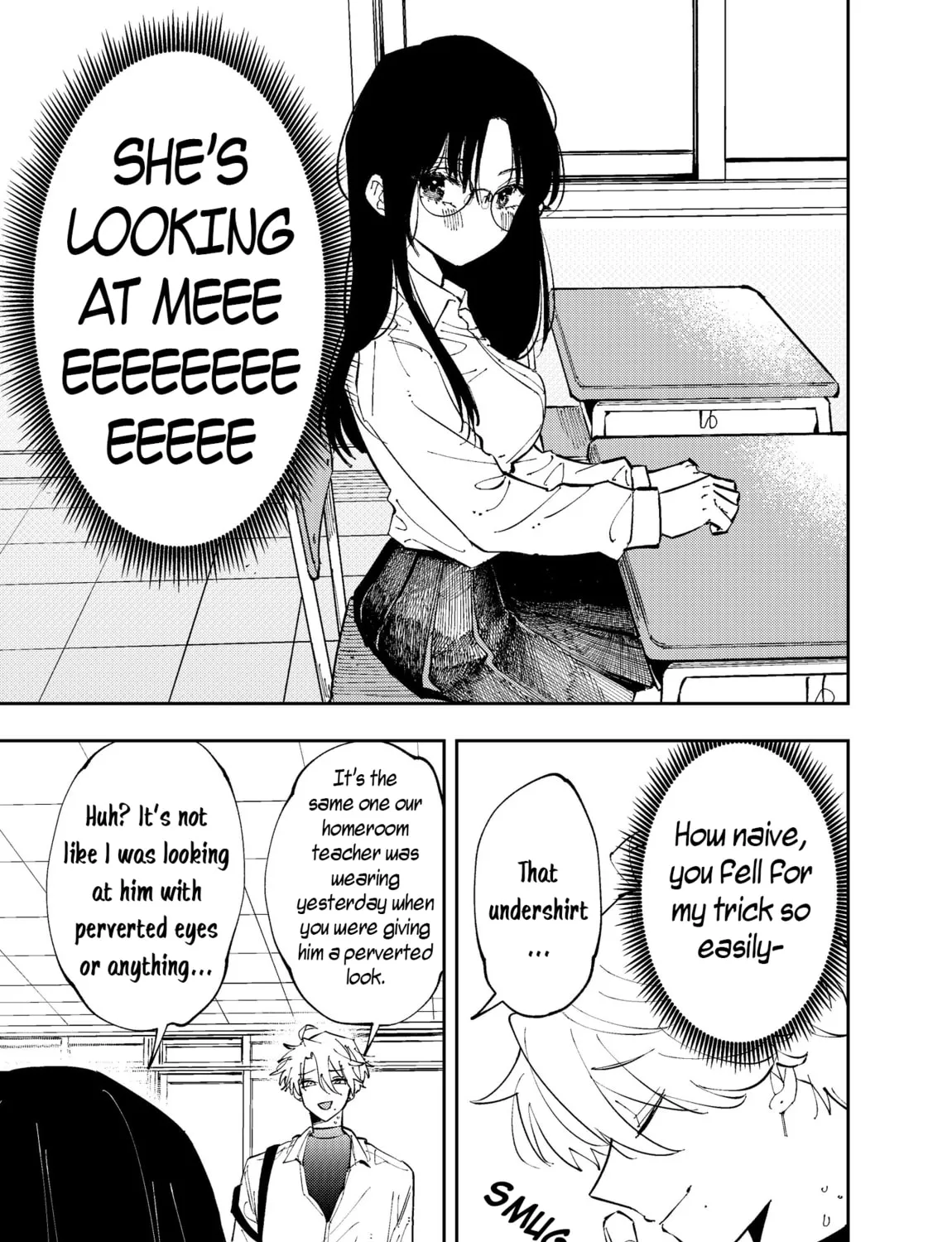 The Person Sitting Next to Me Looking at Me with Perverted Eyes Chapter 3 page 13 - 