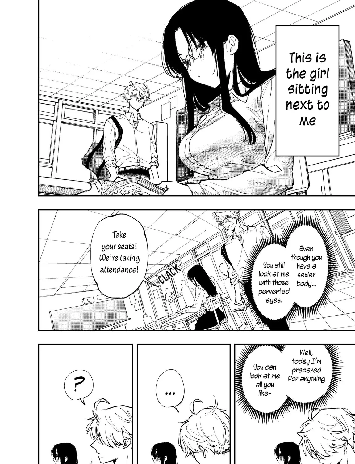 The Person Sitting Next to Me Looking at Me with Perverted Eyes Chapter 3 page 3 - 