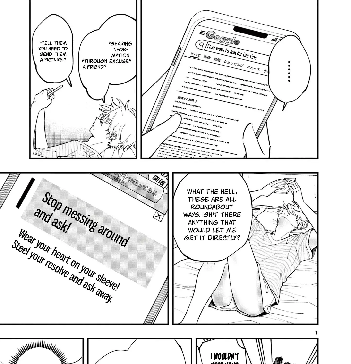 The Person Sitting Next to Me Looking at Me with Perverted Eyes Chapter 40 page 2 - 
