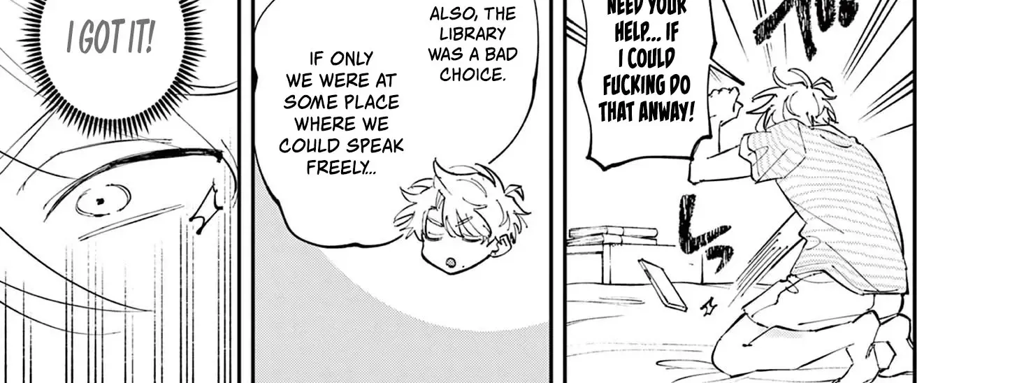 The Person Sitting Next to Me Looking at Me with Perverted Eyes Chapter 40 page 3 - 