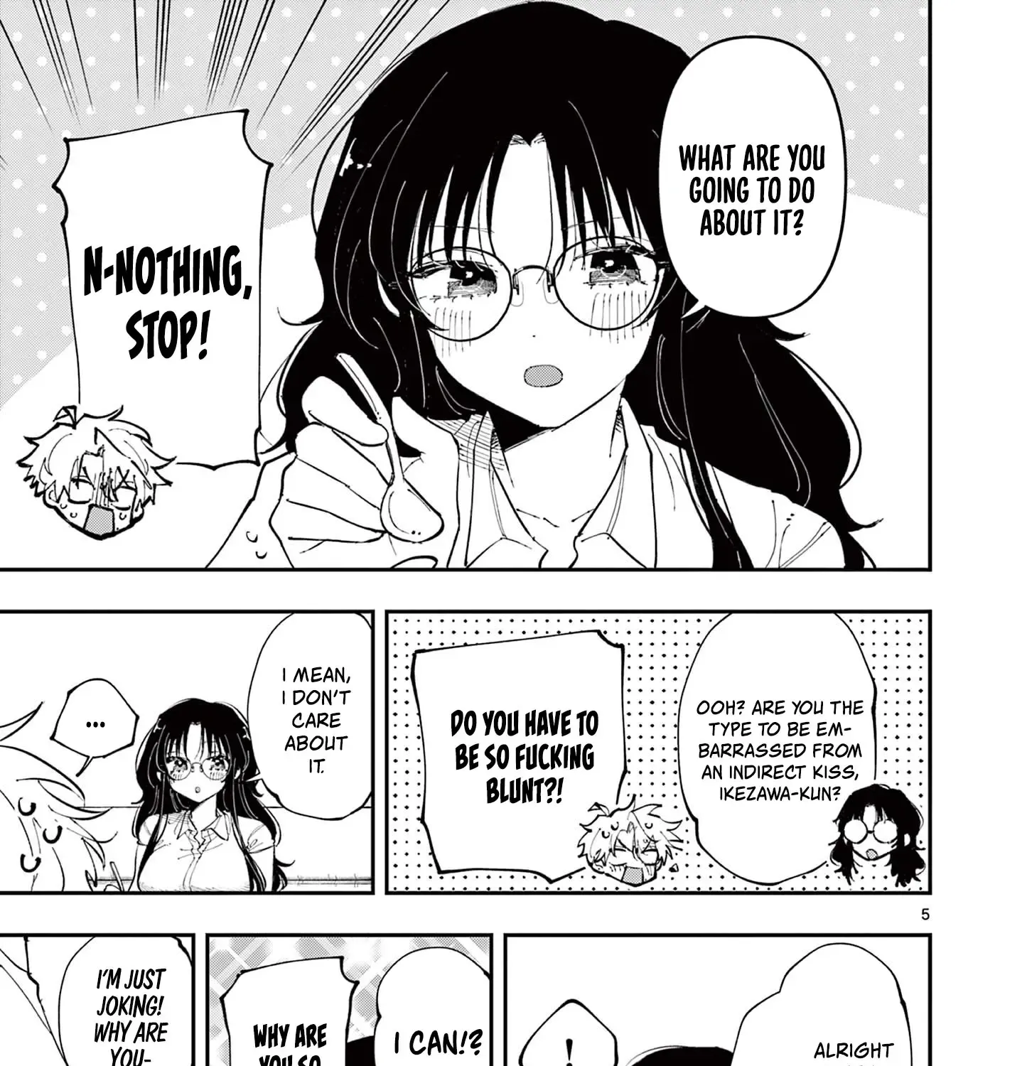 The Person Sitting Next to Me Looking at Me with Perverted Eyes Chapter 40 page 10 - 