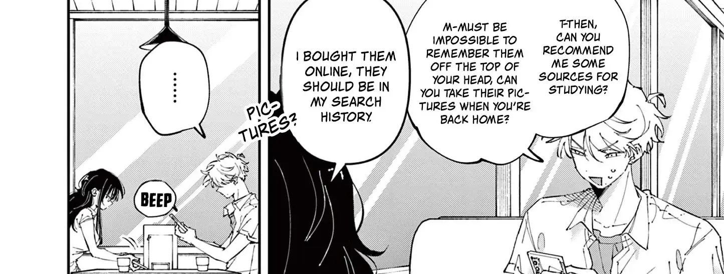 The Person Sitting Next to Me Looking at Me with Perverted Eyes Chapter 41 page 4 - 