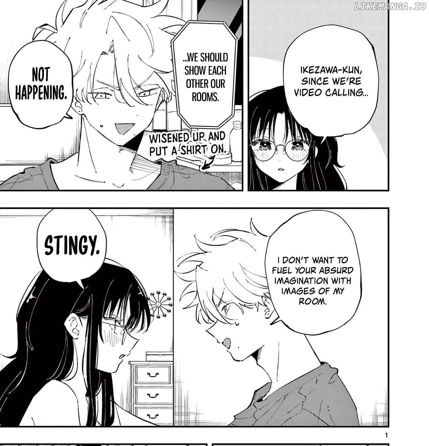 The Person Sitting Next to Me Looking at Me with Perverted Eyes Chapter 46 page 1 - 