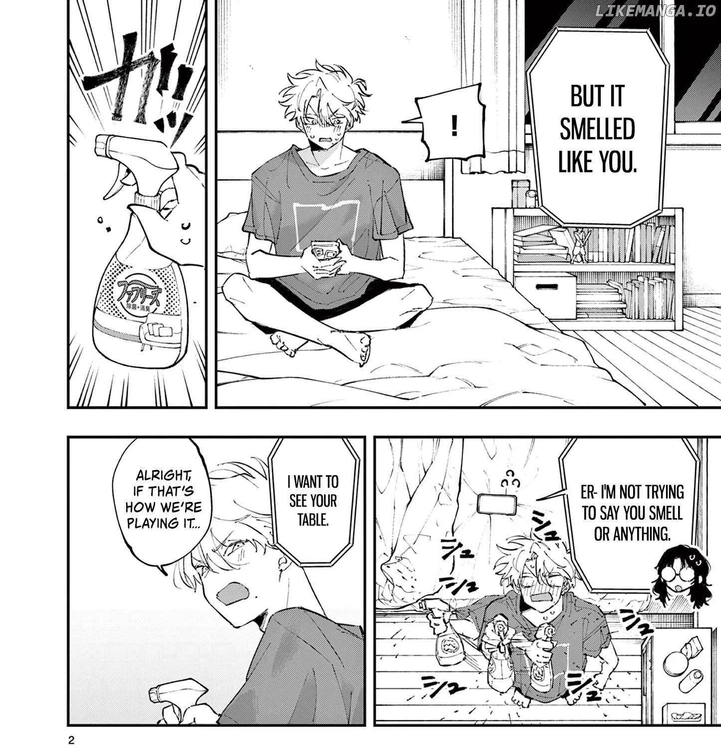 The Person Sitting Next to Me Looking at Me with Perverted Eyes Chapter 46 page 3 - 
