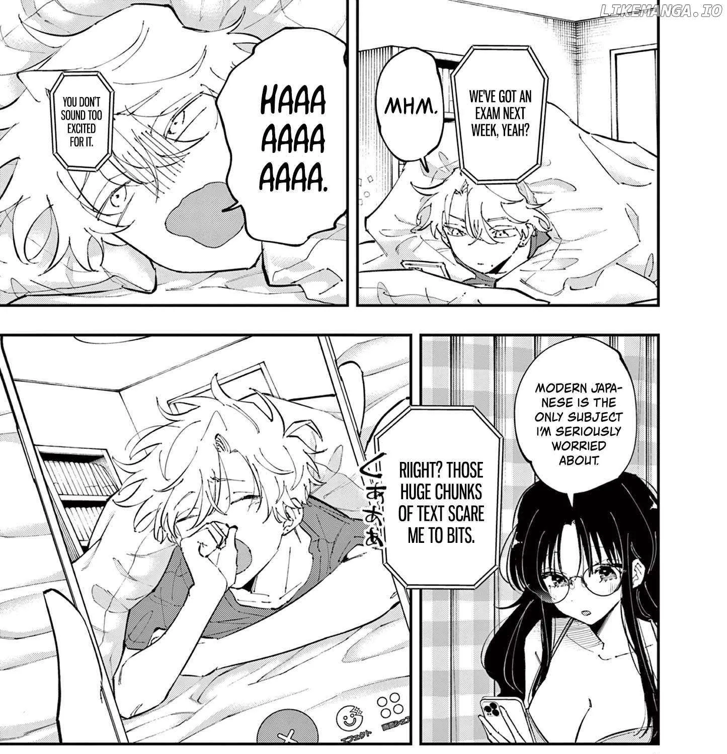 The Person Sitting Next to Me Looking at Me with Perverted Eyes Chapter 47 page 1 - 