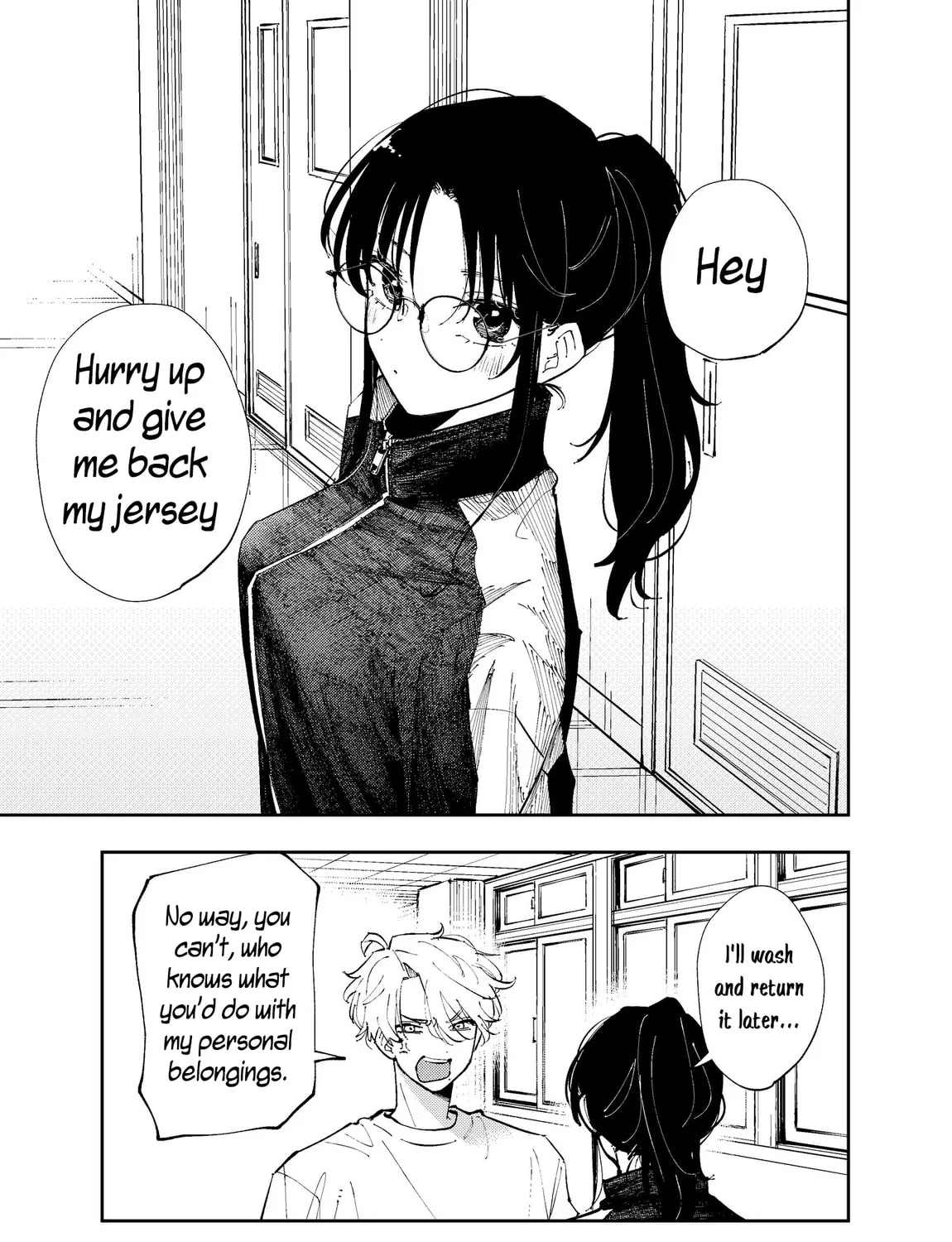 The Person Sitting Next to Me Looking at Me with Perverted Eyes Chapter 5 page 1 - 