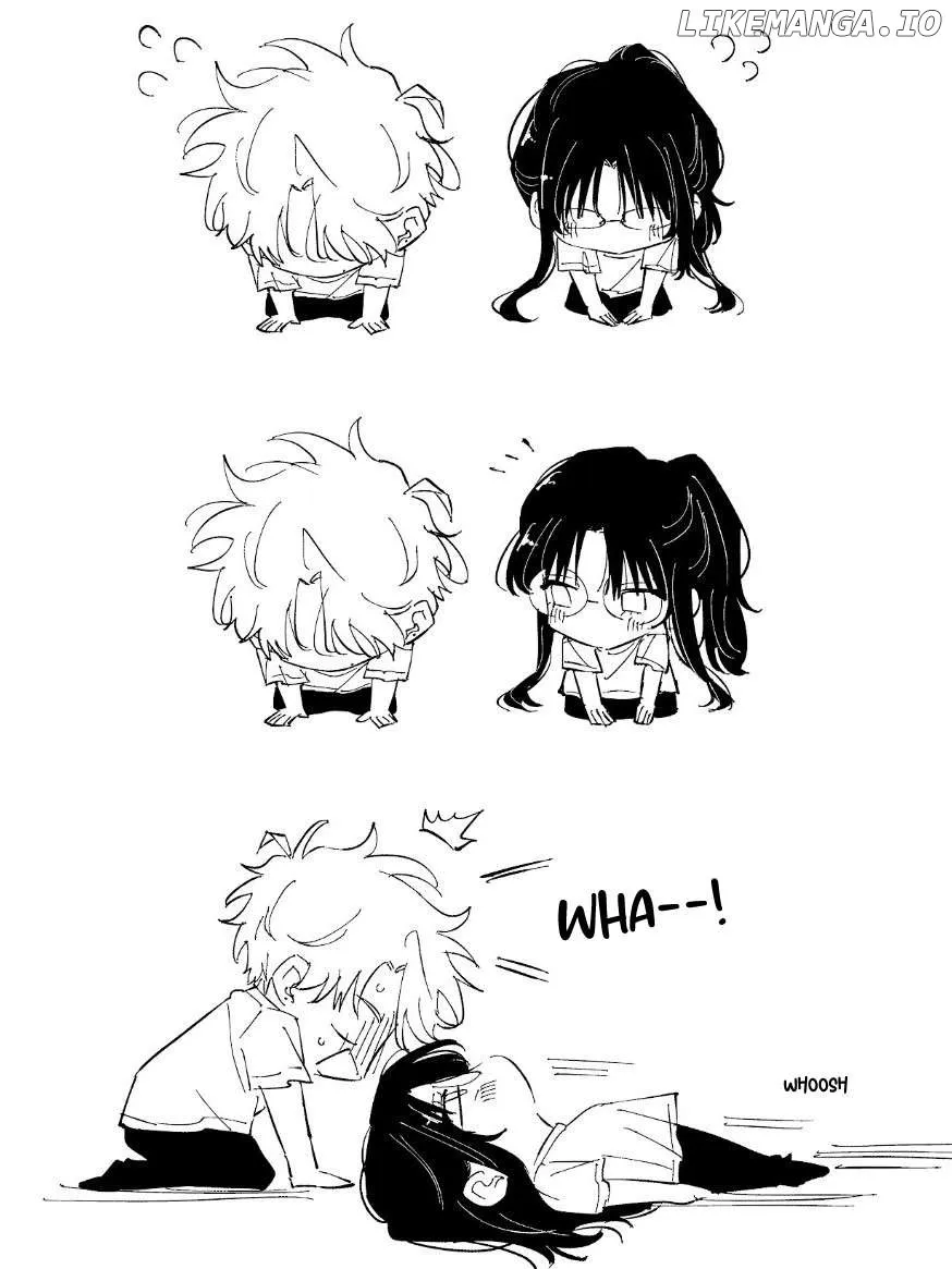 The Person Sitting Next to Me Looking at Me with Perverted Eyes Chapter 53.5 page 4 - 