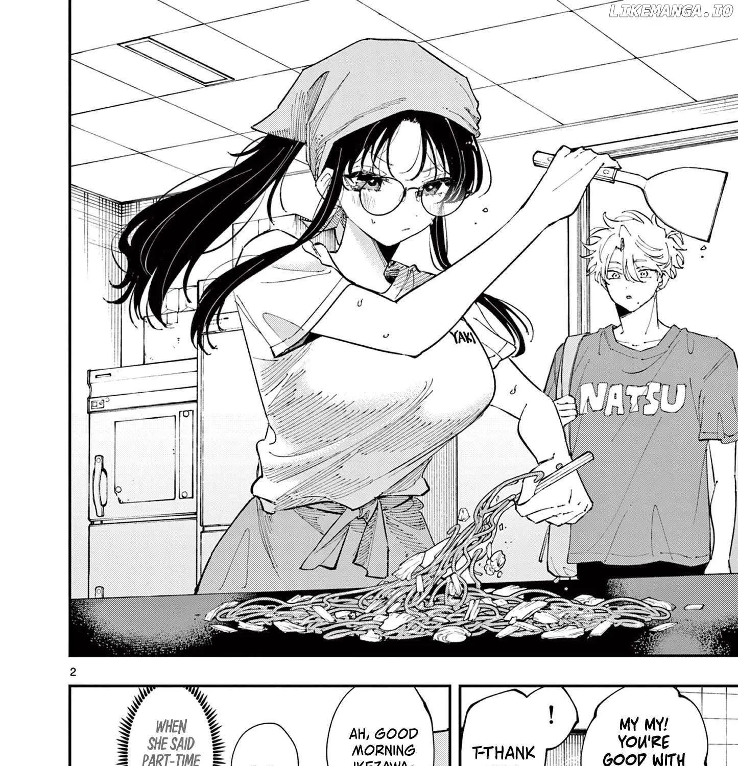 The Person Sitting Next to Me Looking at Me with Perverted Eyes Chapter 53 page 3 - 