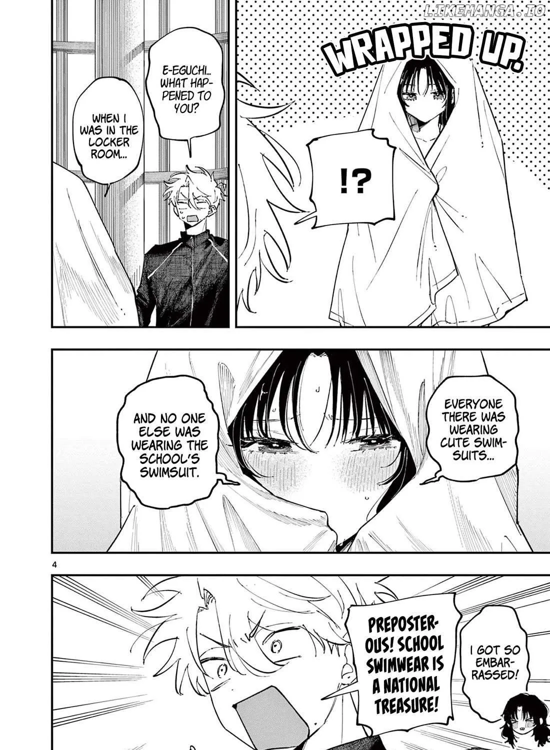 The Person Sitting Next to Me Looking at Me with Perverted Eyes Chapter 56 page 8 - 