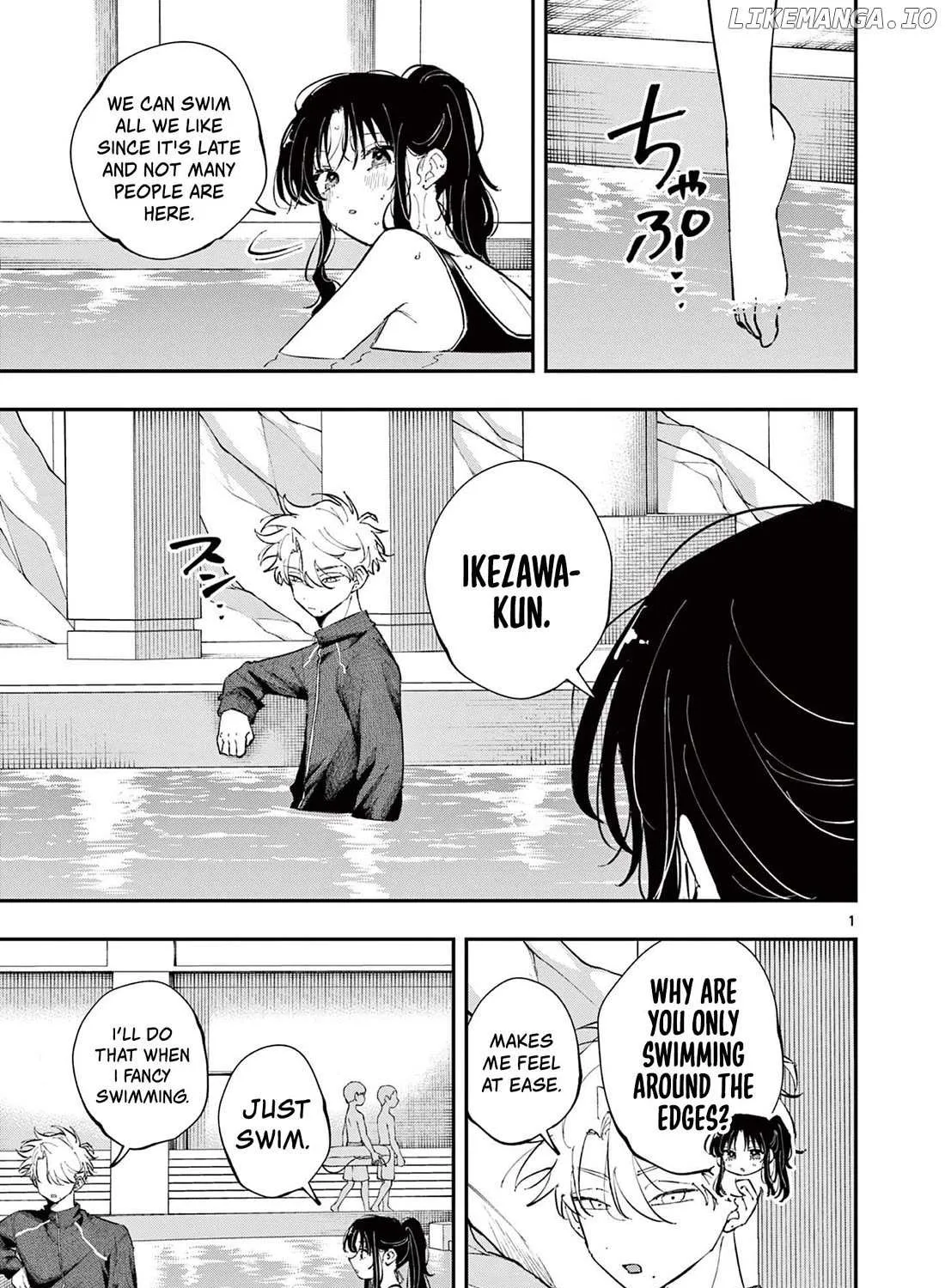 The Person Sitting Next to Me Looking at Me with Perverted Eyes Chapter 58 page 1 - 