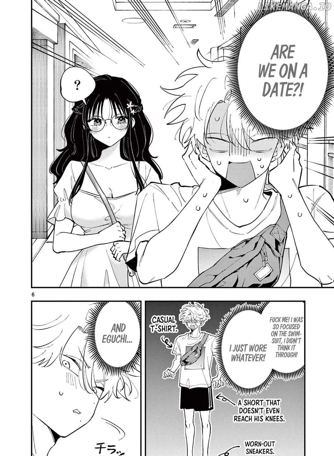 The Person Sitting Next to Me Looking at Me with Perverted Eyes Chapter 61 page 12 - 