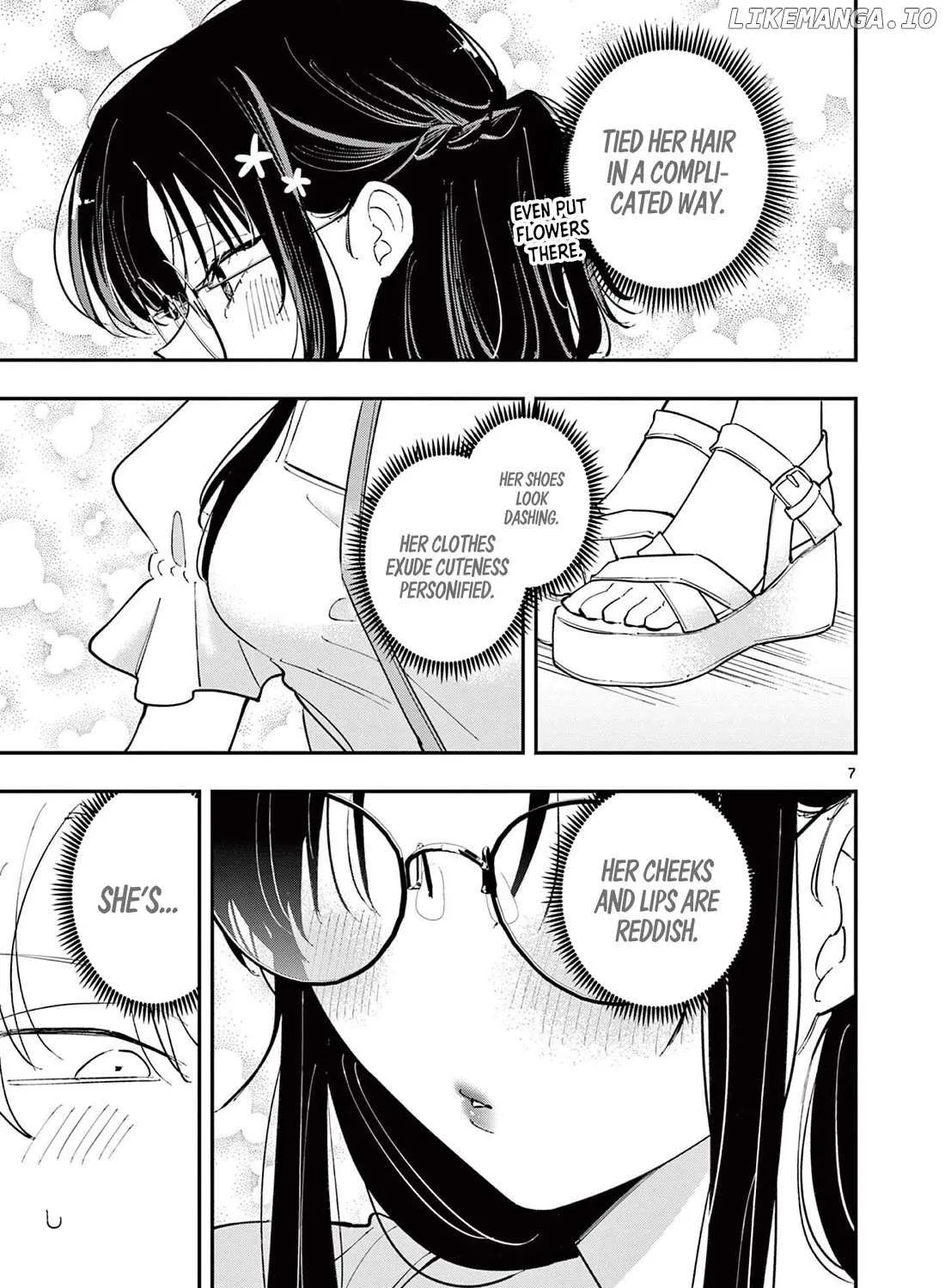 The Person Sitting Next to Me Looking at Me with Perverted Eyes Chapter 61 page 14 - 