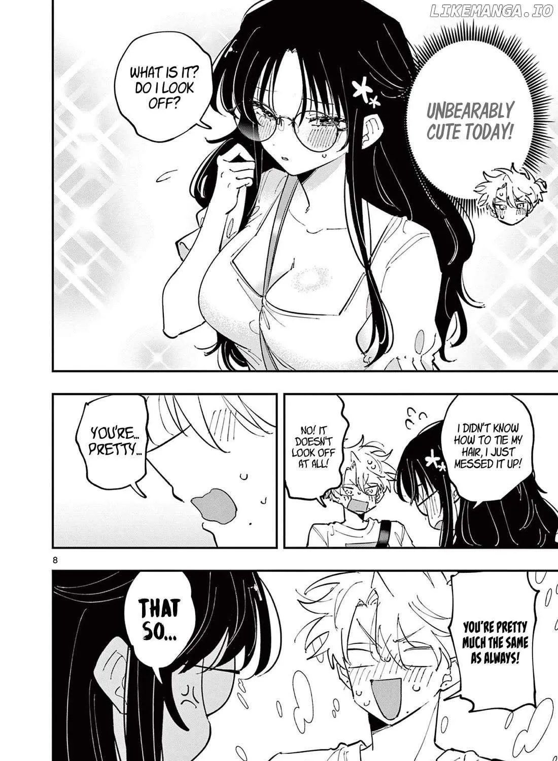 The Person Sitting Next to Me Looking at Me with Perverted Eyes Chapter 61 page 16 - 