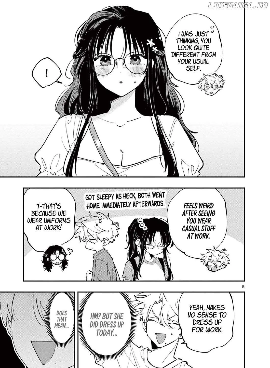 The Person Sitting Next to Me Looking at Me with Perverted Eyes Chapter 61 page 10 - 