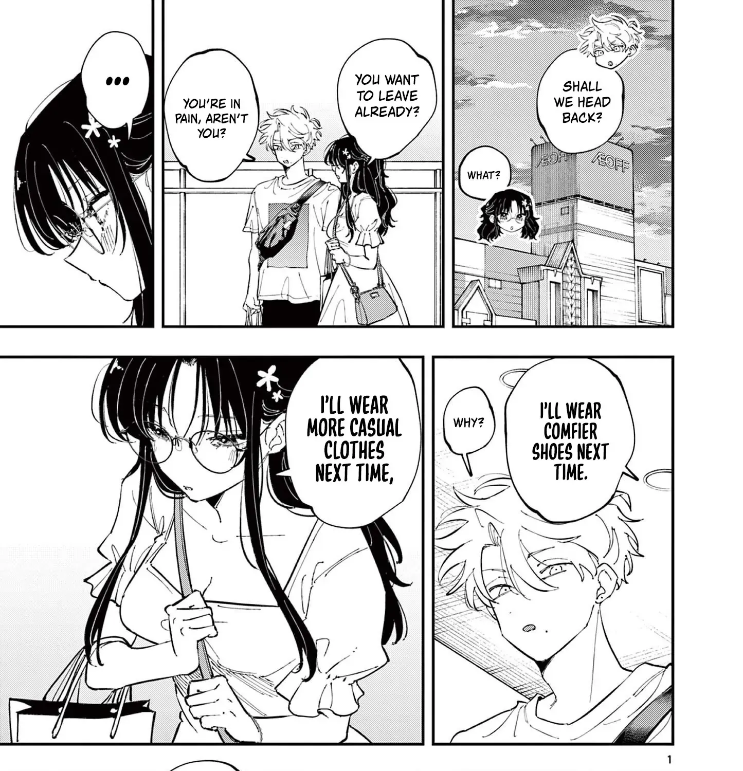 The Person Sitting Next to Me Looking at Me with Perverted Eyes Chapter 65 page 1 - 