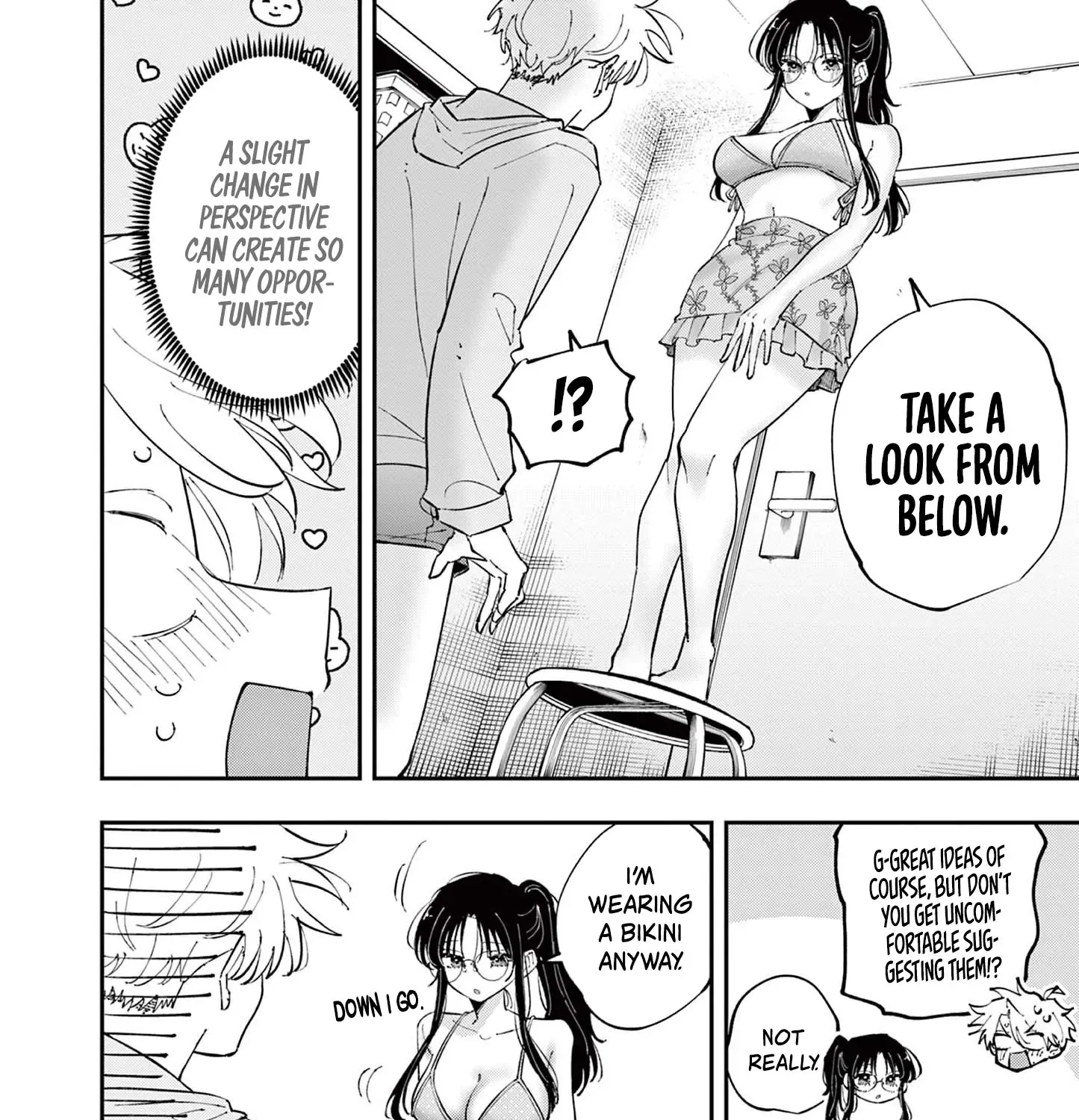 The Person Sitting Next to Me Looking at Me with Perverted Eyes Chapter 71 page 3 - 