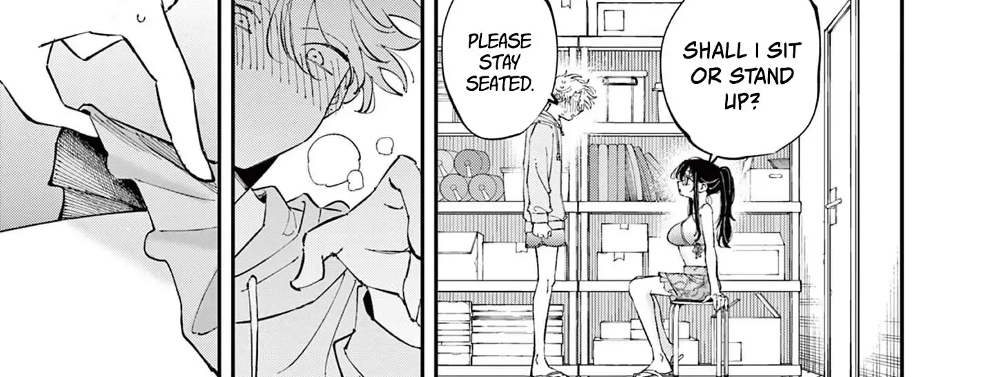 The Person Sitting Next to Me Looking at Me with Perverted Eyes Chapter 71 page 6 - 