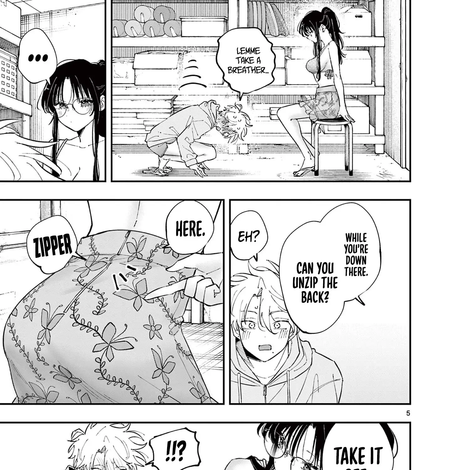 The Person Sitting Next to Me Looking at Me with Perverted Eyes Chapter 71 page 9 - 