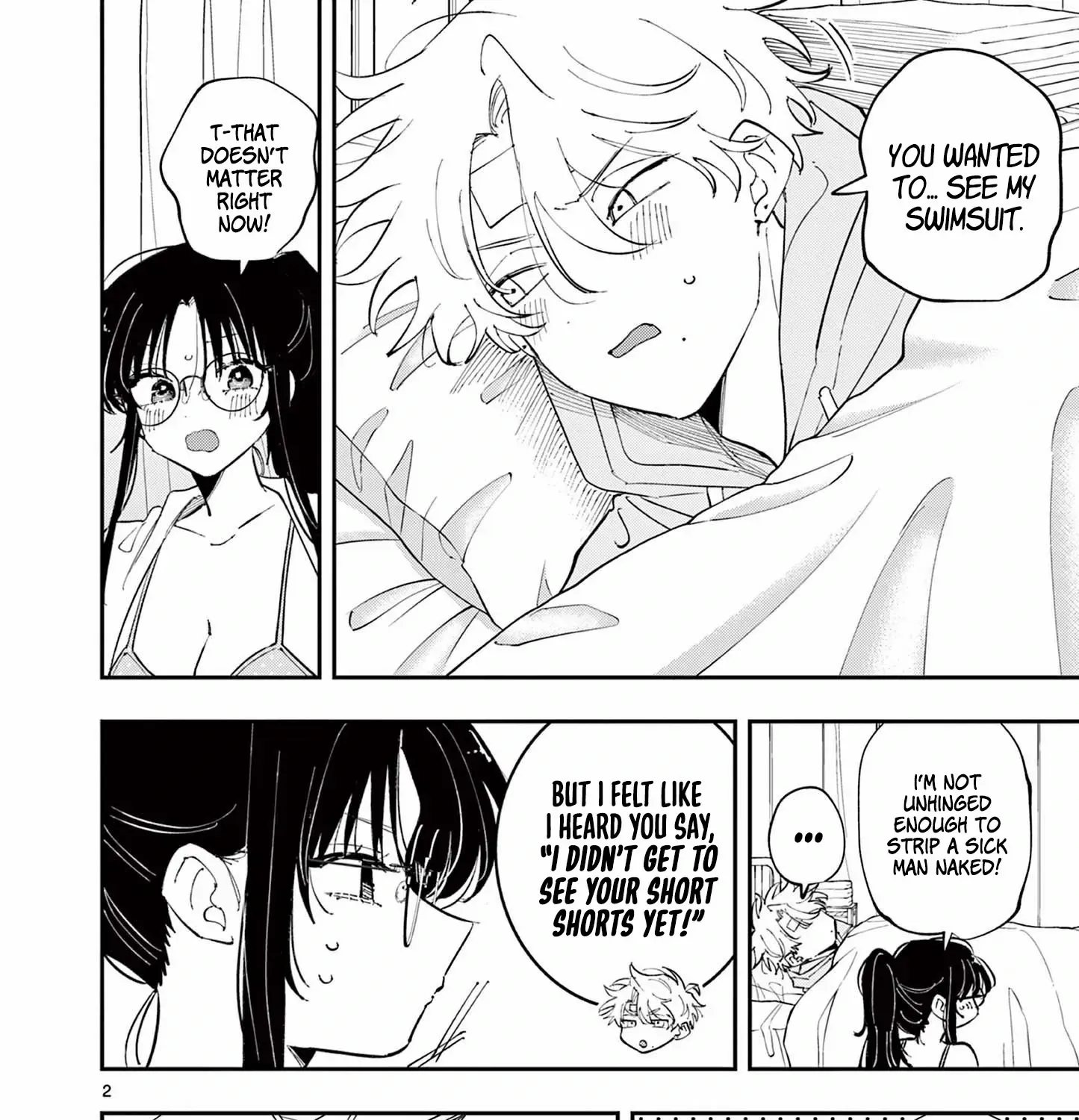The Person Sitting Next to Me Looking at Me with Perverted Eyes Chapter 72 page 3 - 