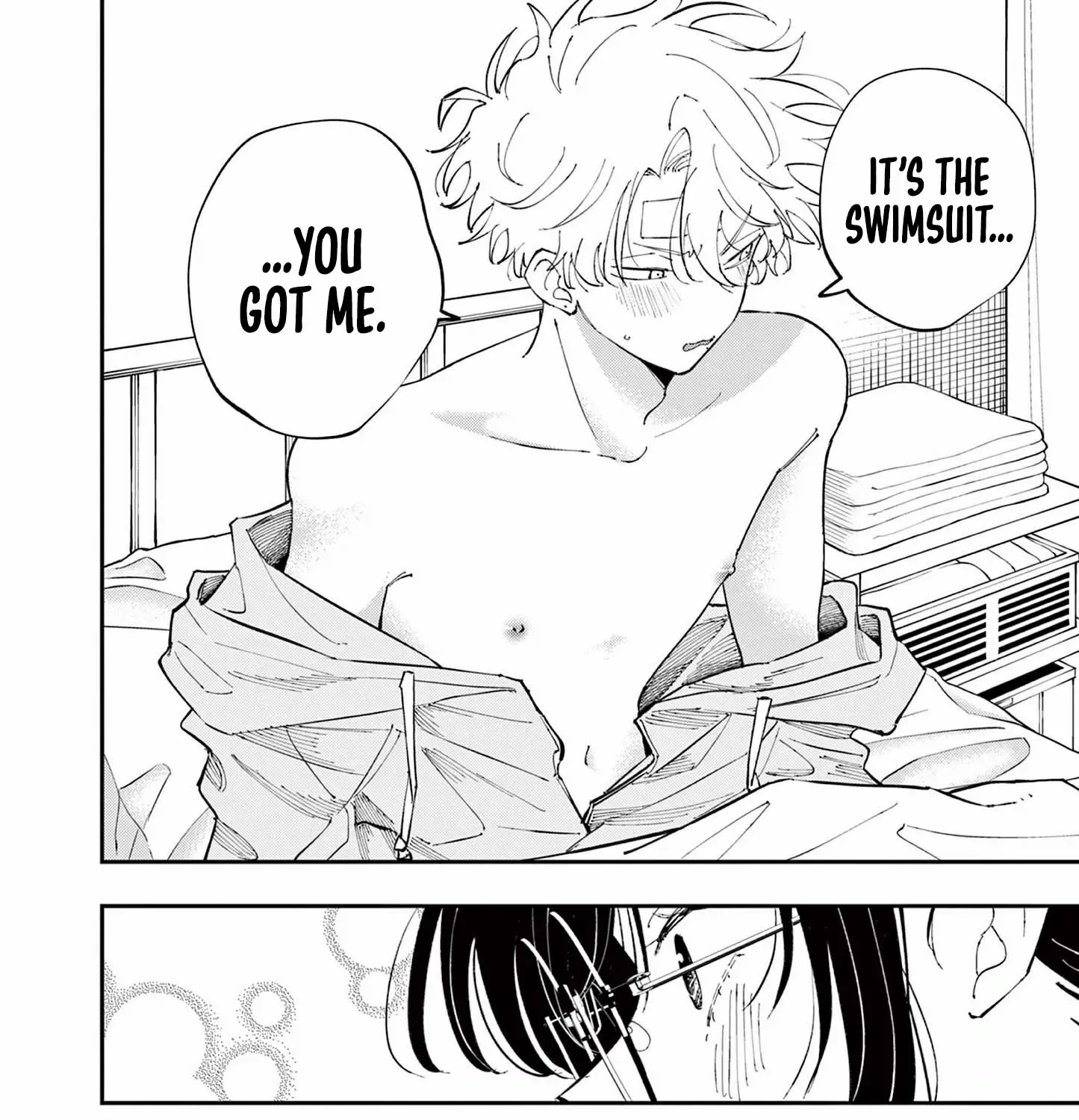 The Person Sitting Next to Me Looking at Me with Perverted Eyes Chapter 73 page 12 - 