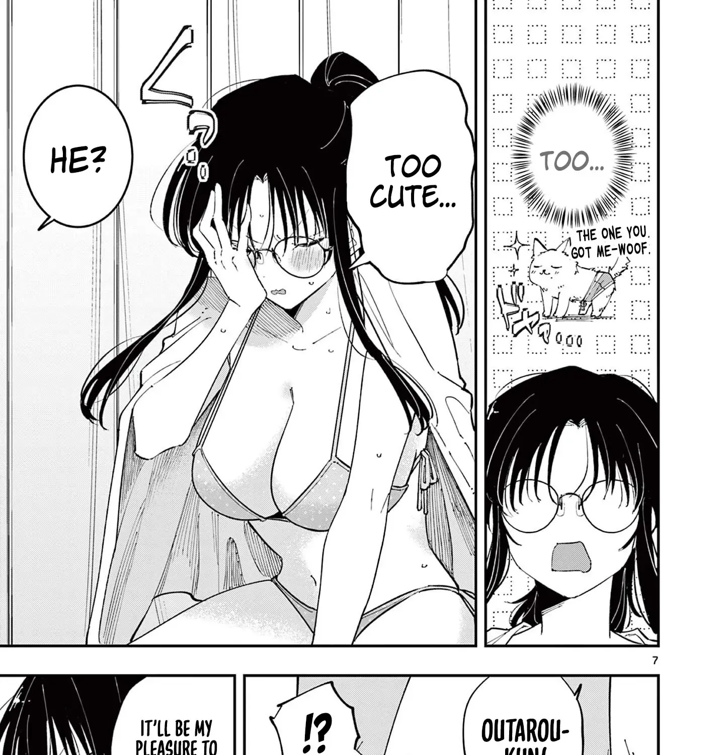 The Person Sitting Next to Me Looking at Me with Perverted Eyes Chapter 73 page 14 - 
