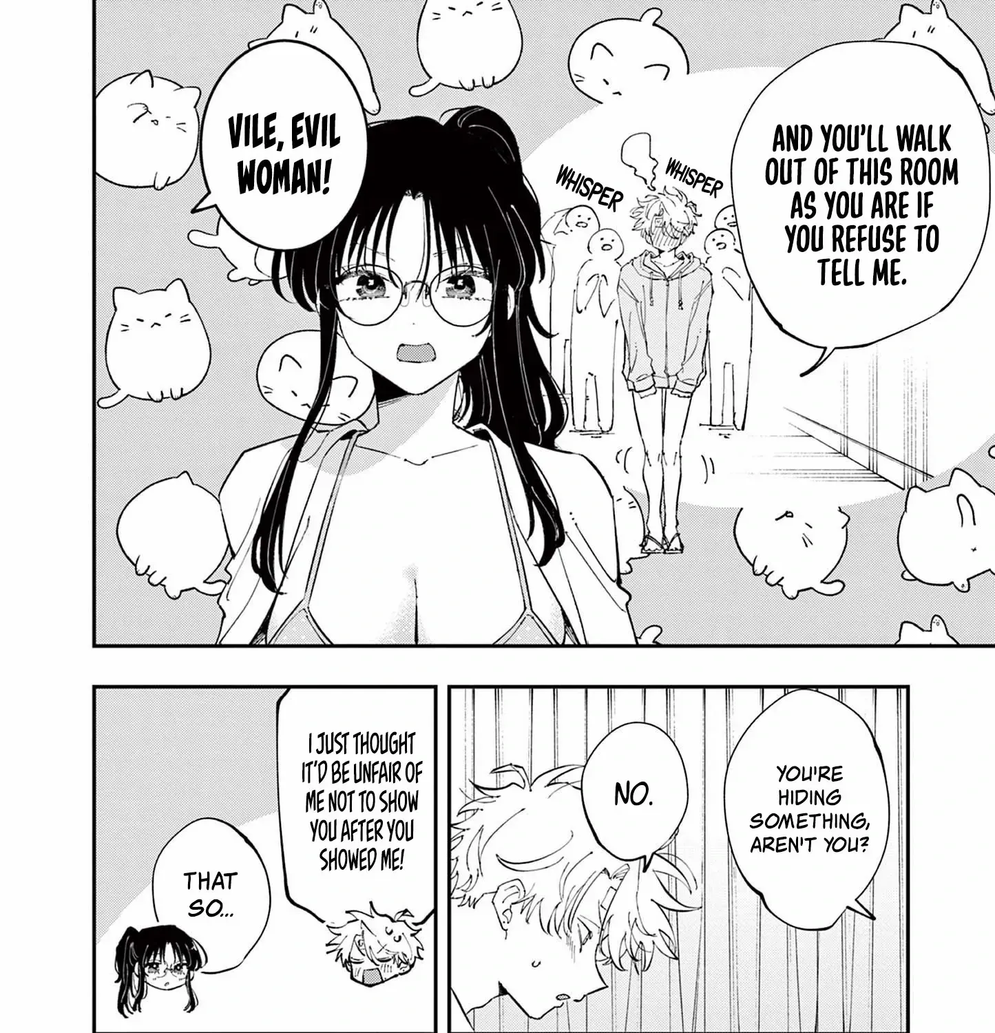 The Person Sitting Next to Me Looking at Me with Perverted Eyes Chapter 73 page 8 - 