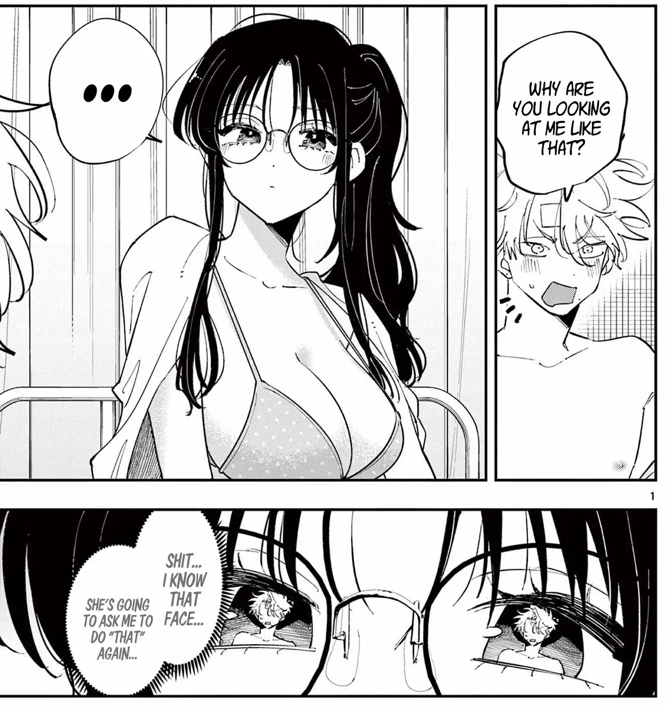 The Person Sitting Next to Me Looking at Me with Perverted Eyes Chapter 74 page 18 - 