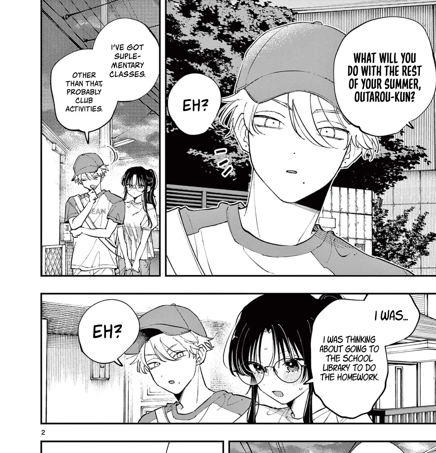The Person Sitting Next to Me Looking at Me with Perverted Eyes Chapter 75 page 3 - 