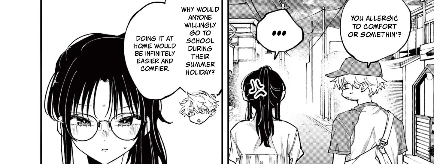 The Person Sitting Next to Me Looking at Me with Perverted Eyes Chapter 75 page 4 - 