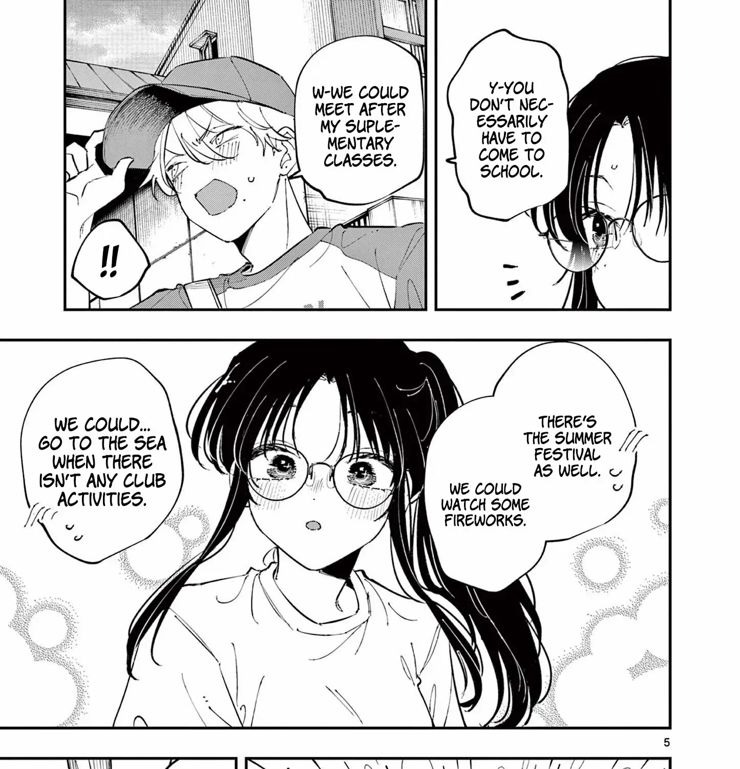 The Person Sitting Next to Me Looking at Me with Perverted Eyes Chapter 75 page 9 - 