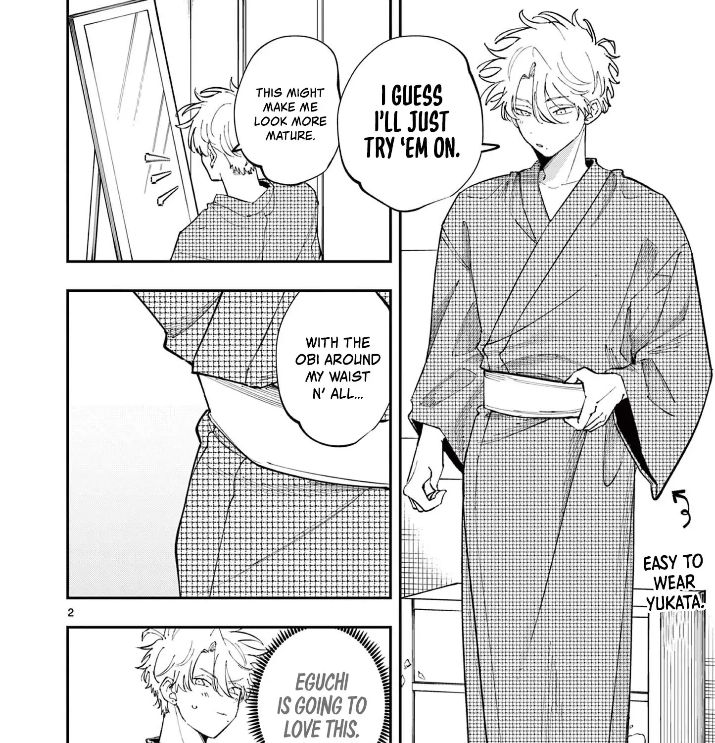 The Person Sitting Next to Me Looking at Me with Perverted Eyes Chapter 76 page 3 - 