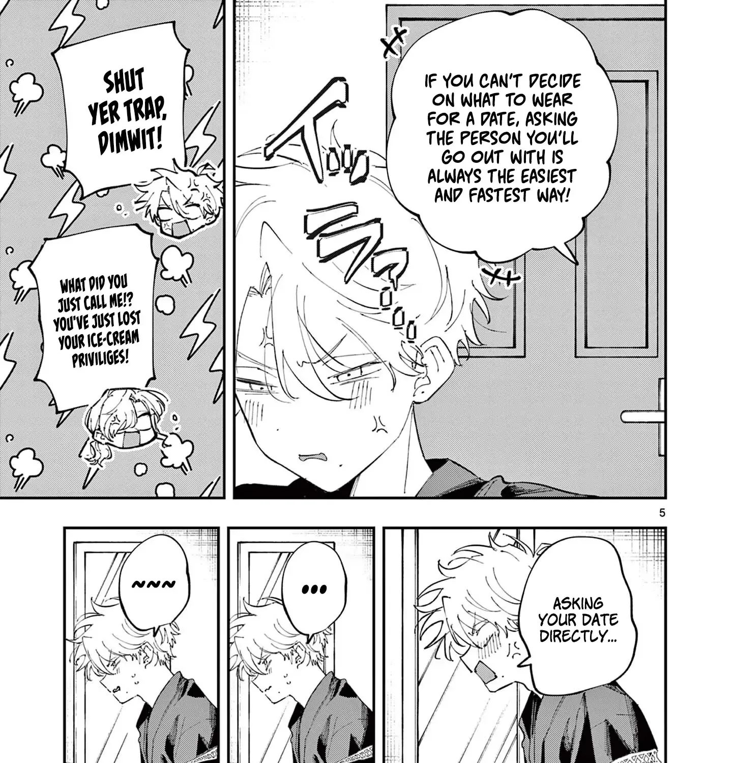 The Person Sitting Next to Me Looking at Me with Perverted Eyes Chapter 76 page 9 - 