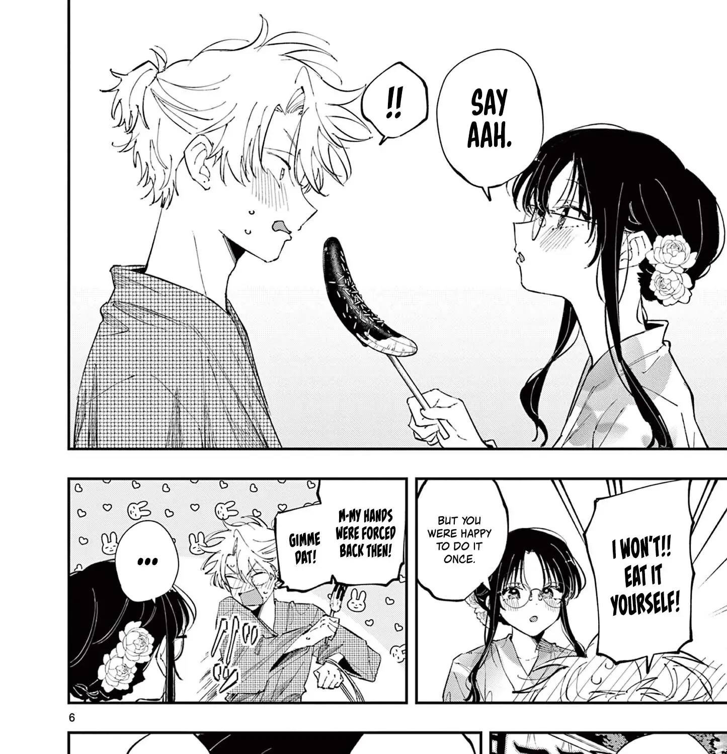 The Person Sitting Next to Me Looking at Me with Perverted Eyes Chapter 77 page 12 - 