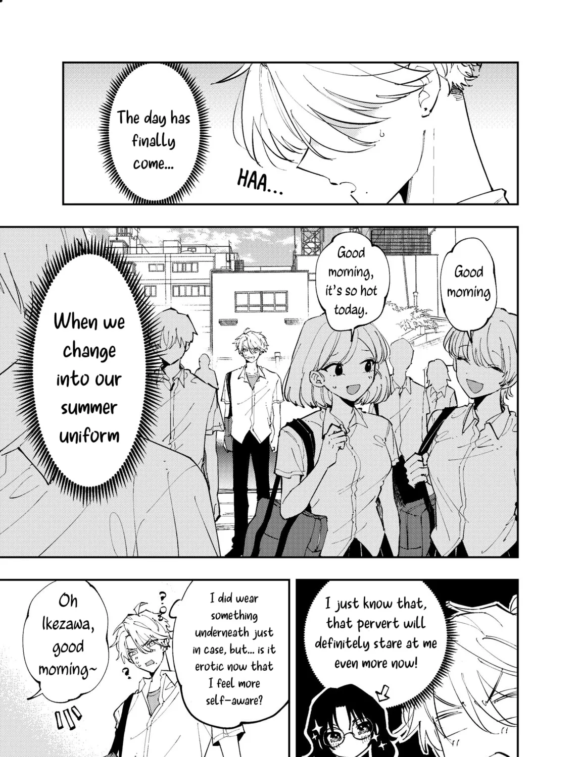 The Person Sitting Next to Me Looking at Me with Perverted Eyes Chapter 8 page 1 - 