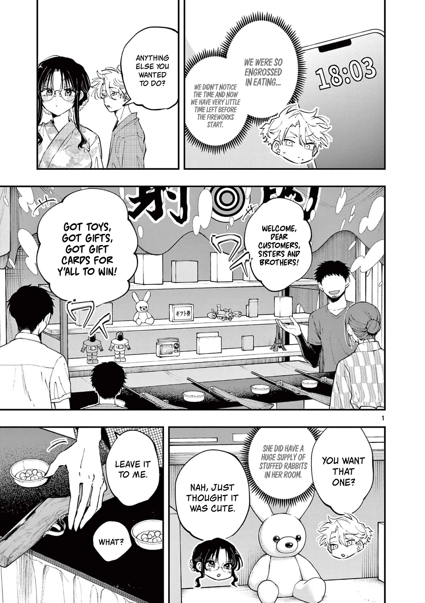 The Person Sitting Next to Me Looking at Me with Perverted Eyes Chapter 80 page 2 - 